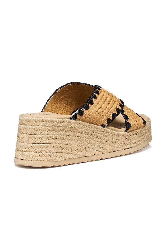 Geox Kadın D ALEMERIA Eğik Platform Espadril