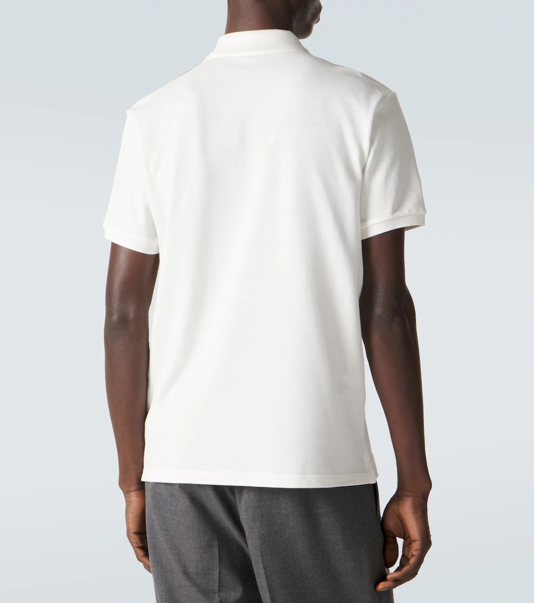 Moncler - Logo cotton piqué polo shirt