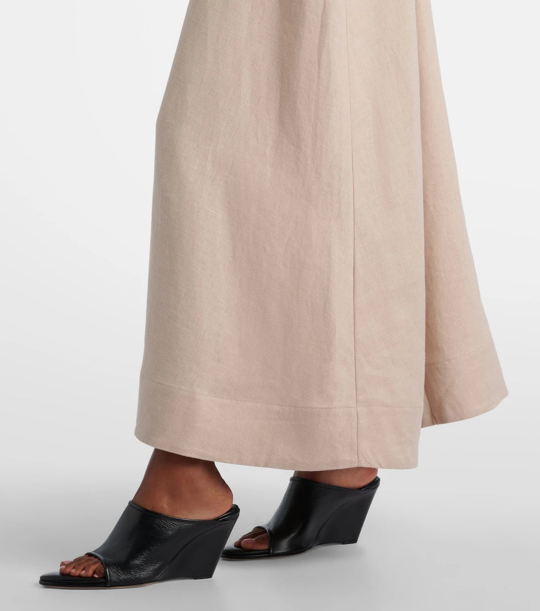 Asceno - Capri linen maxi dress