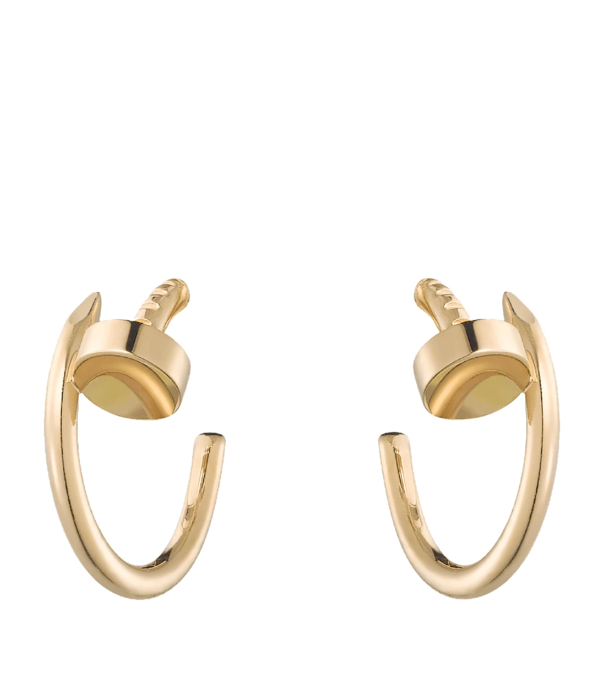 Cartier Yellow Gold Juste un Clou Hoop Earrings