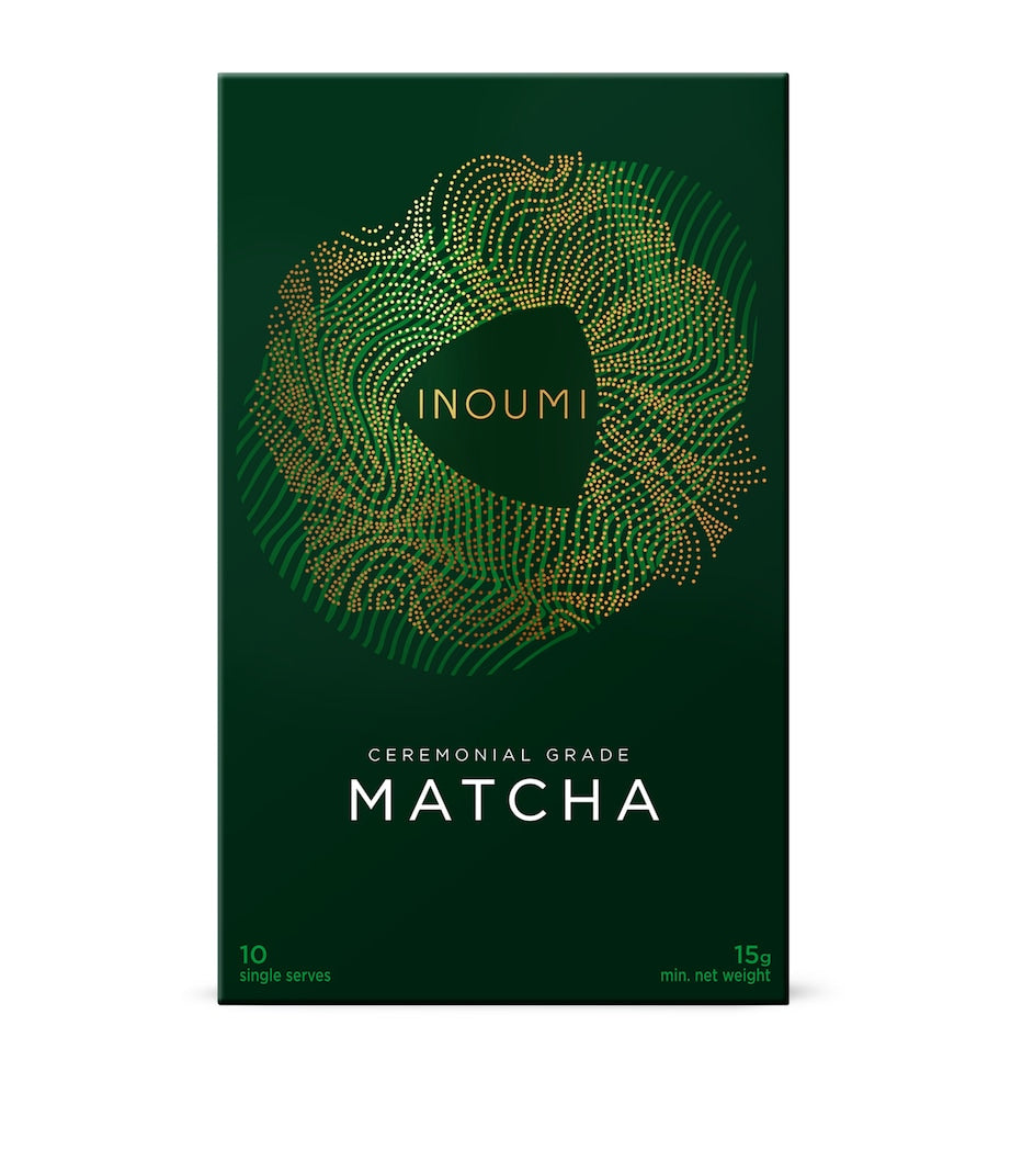 INOUMI Ceremonial Grade Matcha Sachets (Pack of 10)