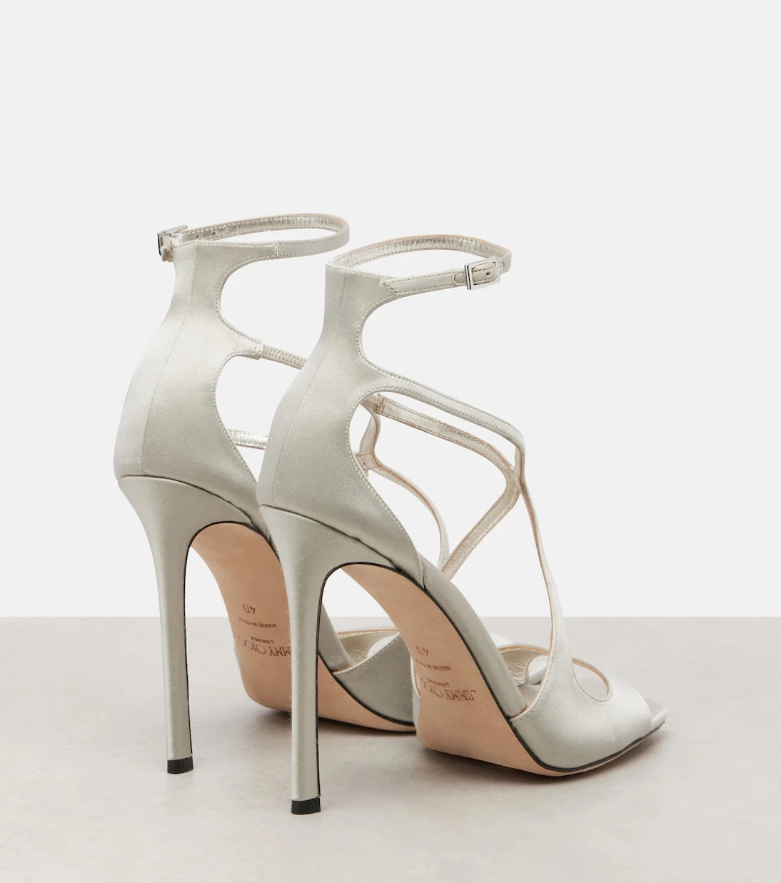 Jimmy Choo - Azia 110 satin sandals
