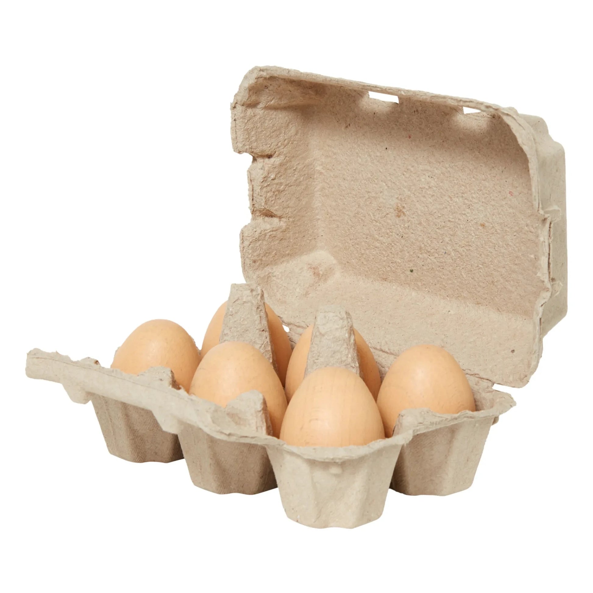 Erzi - Carton of 6 Brown Eggs