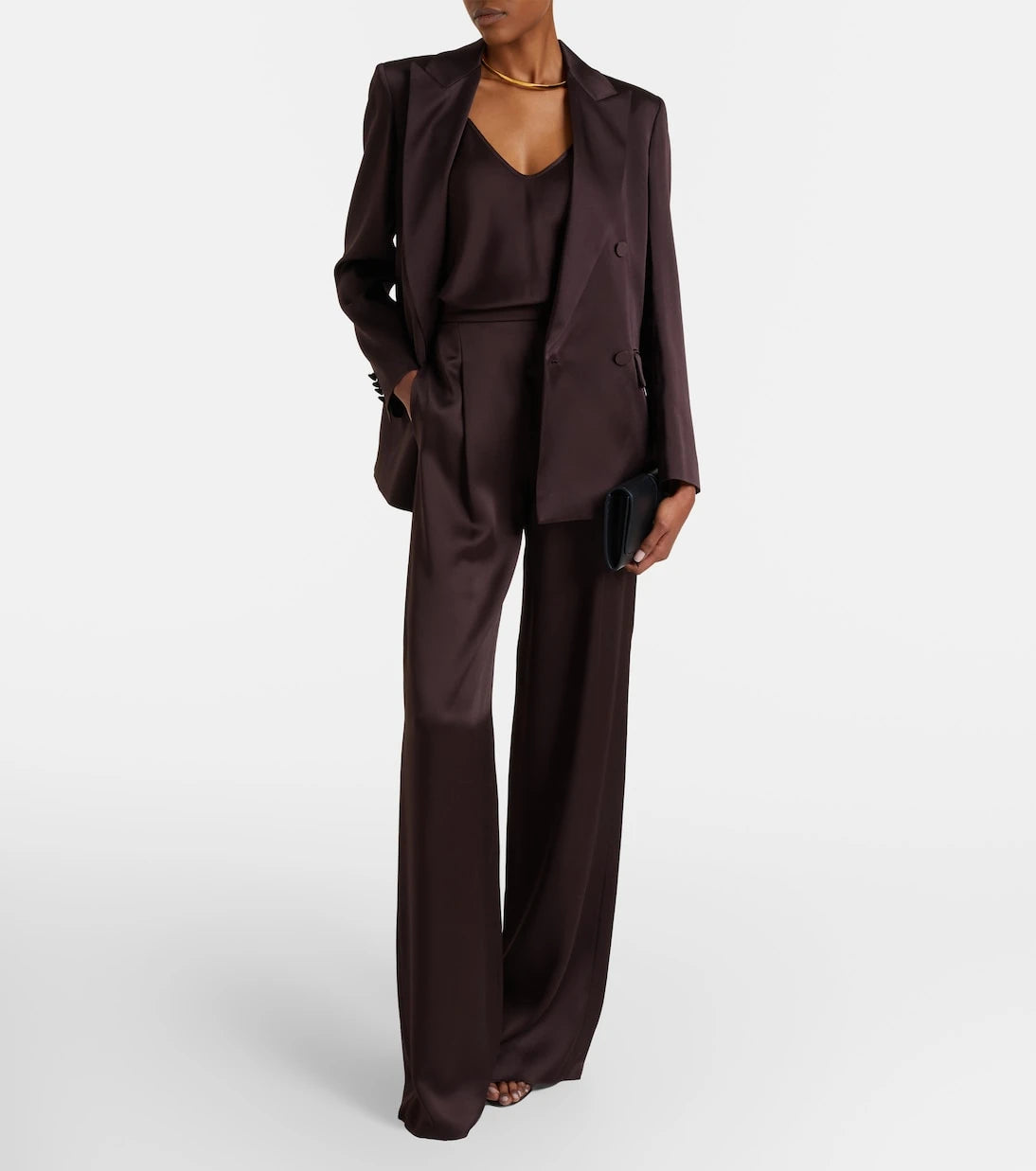 Max Mara - Crêpe satin camisole