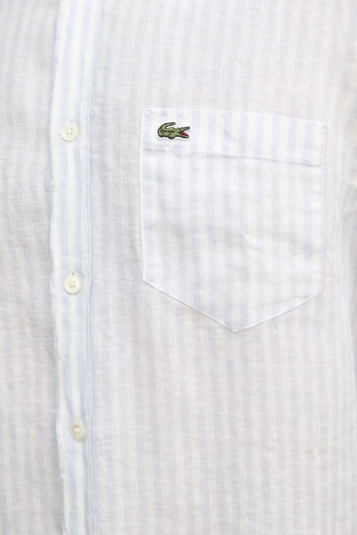 Lacoste erkek keten gömlek