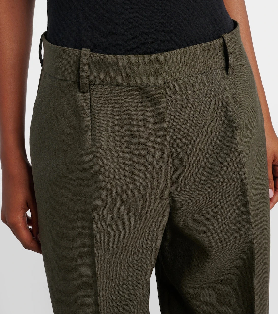Toteme - Wool-blend wide-leg pants