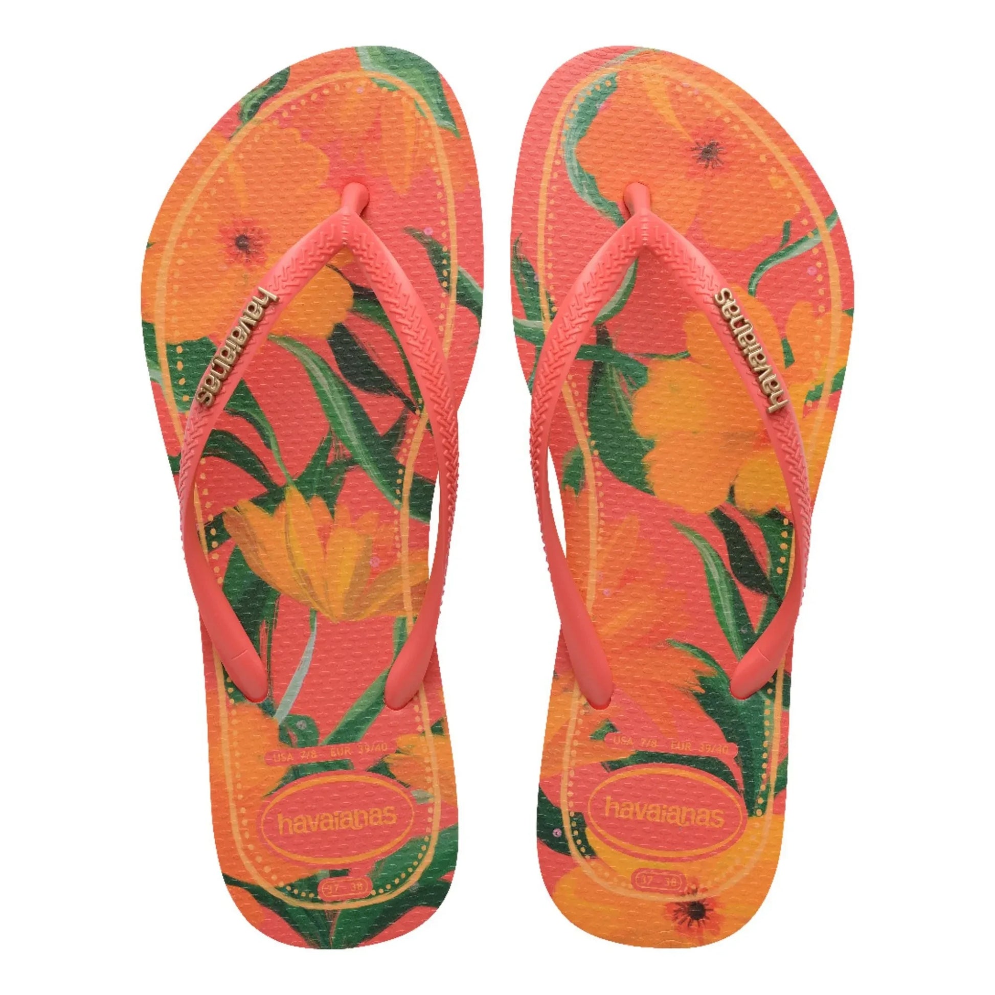 Havaianas - Slim Tropical flip-flops | Coral