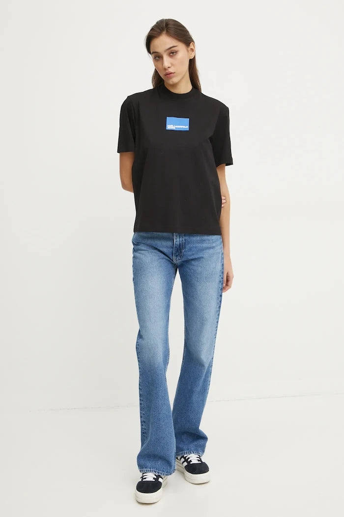 Памучна тениска Karl Lagerfeld Jeans