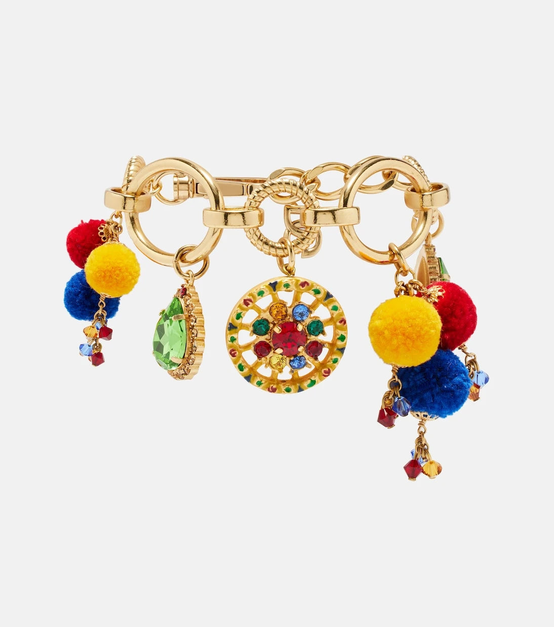 Dolce&Gabbana - Taormina embellished charm bracelet