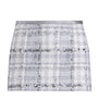 Dolce & Gabbana Multi Tweed Check Mini Skirt
