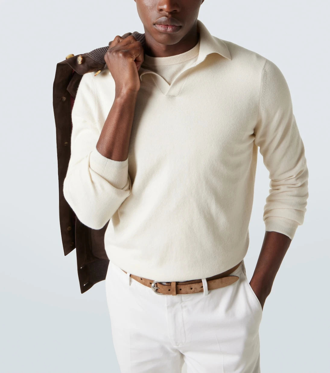 Brunello Cucinelli - Cashmere polo sweater