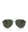 Metal Aviator Sunglasses