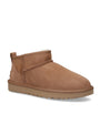 Brown Suede Classic Ultra Mini Boots