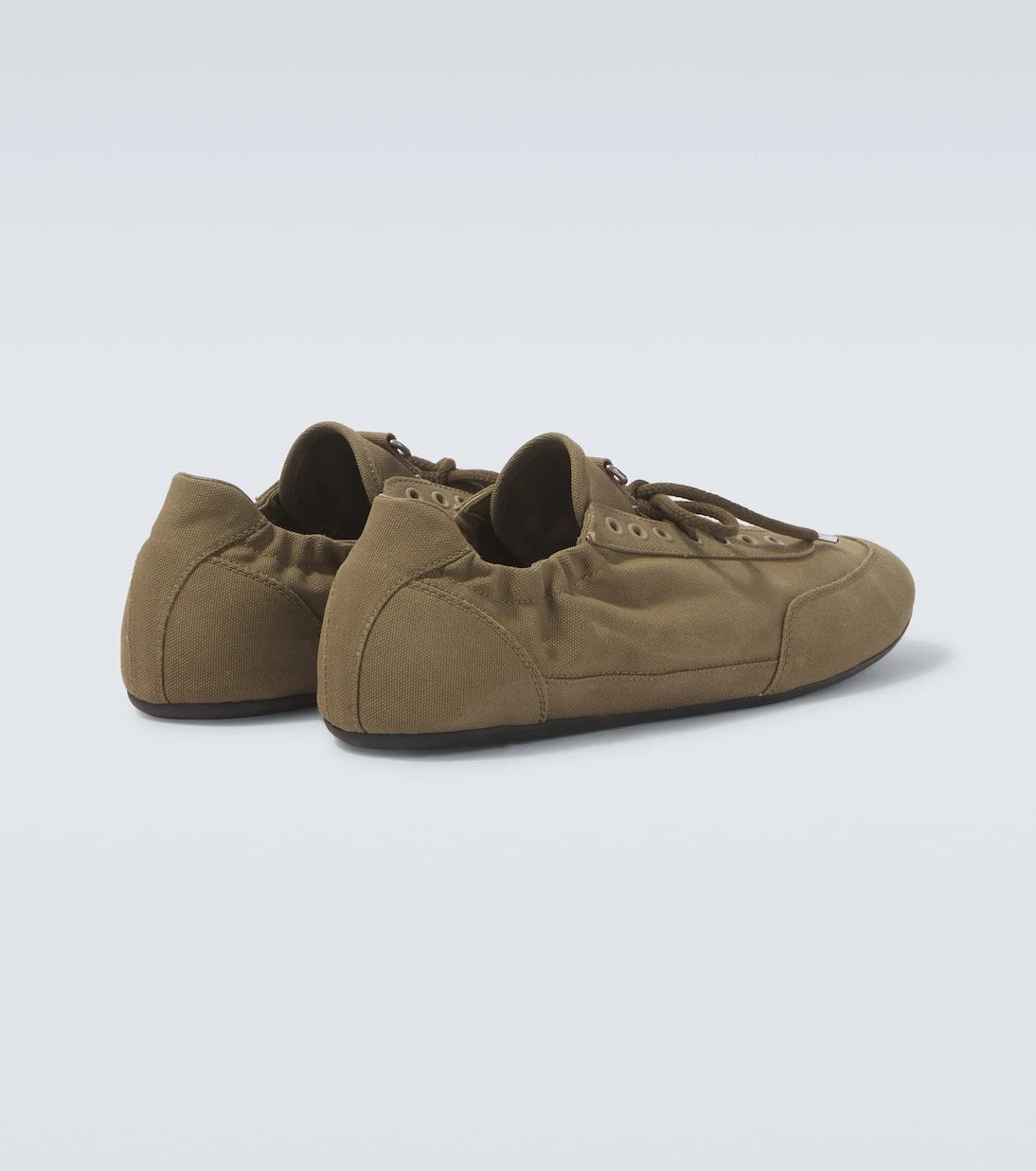 Prada - Collapse canvas sneakers