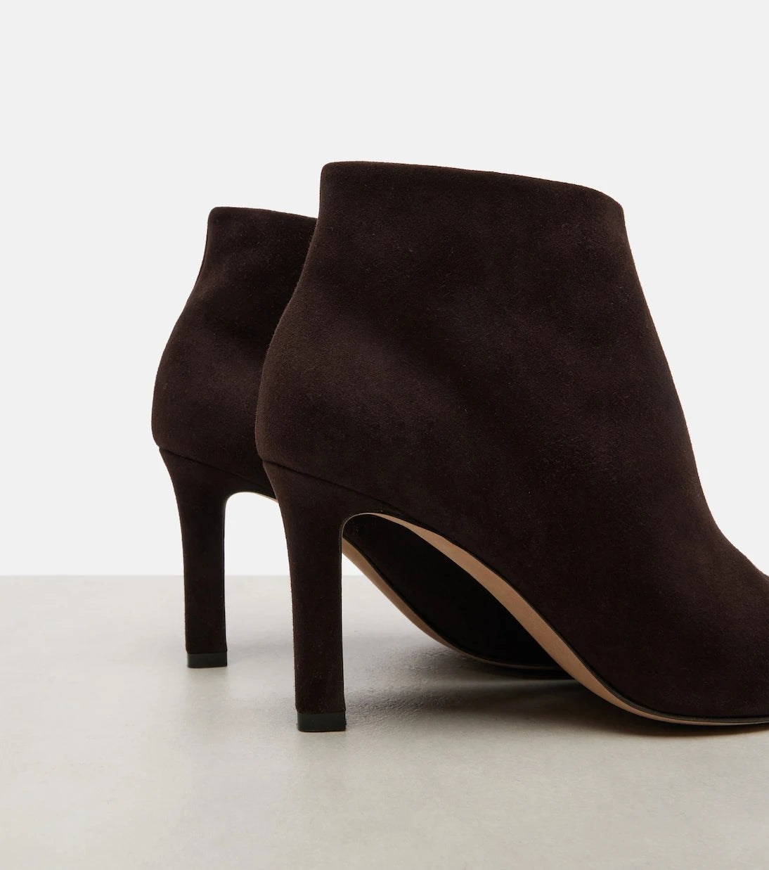 The Row - Carla suede ankle boots