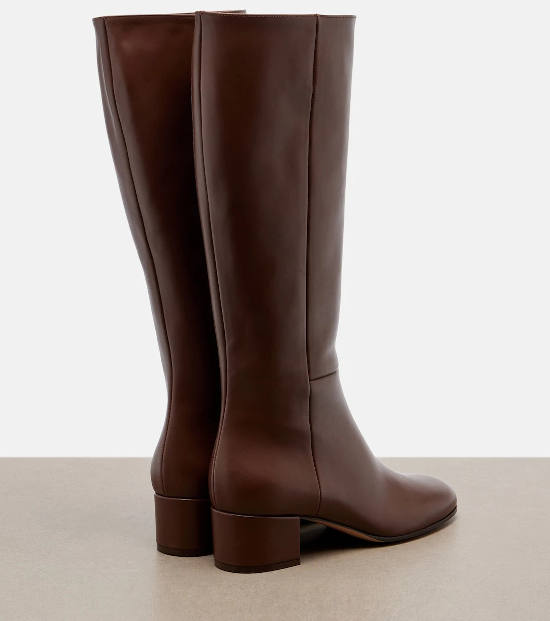 Gianvito Rossi - Joelle leather knee-high boots
