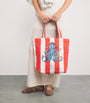 Embellished Octopus Tote Bag