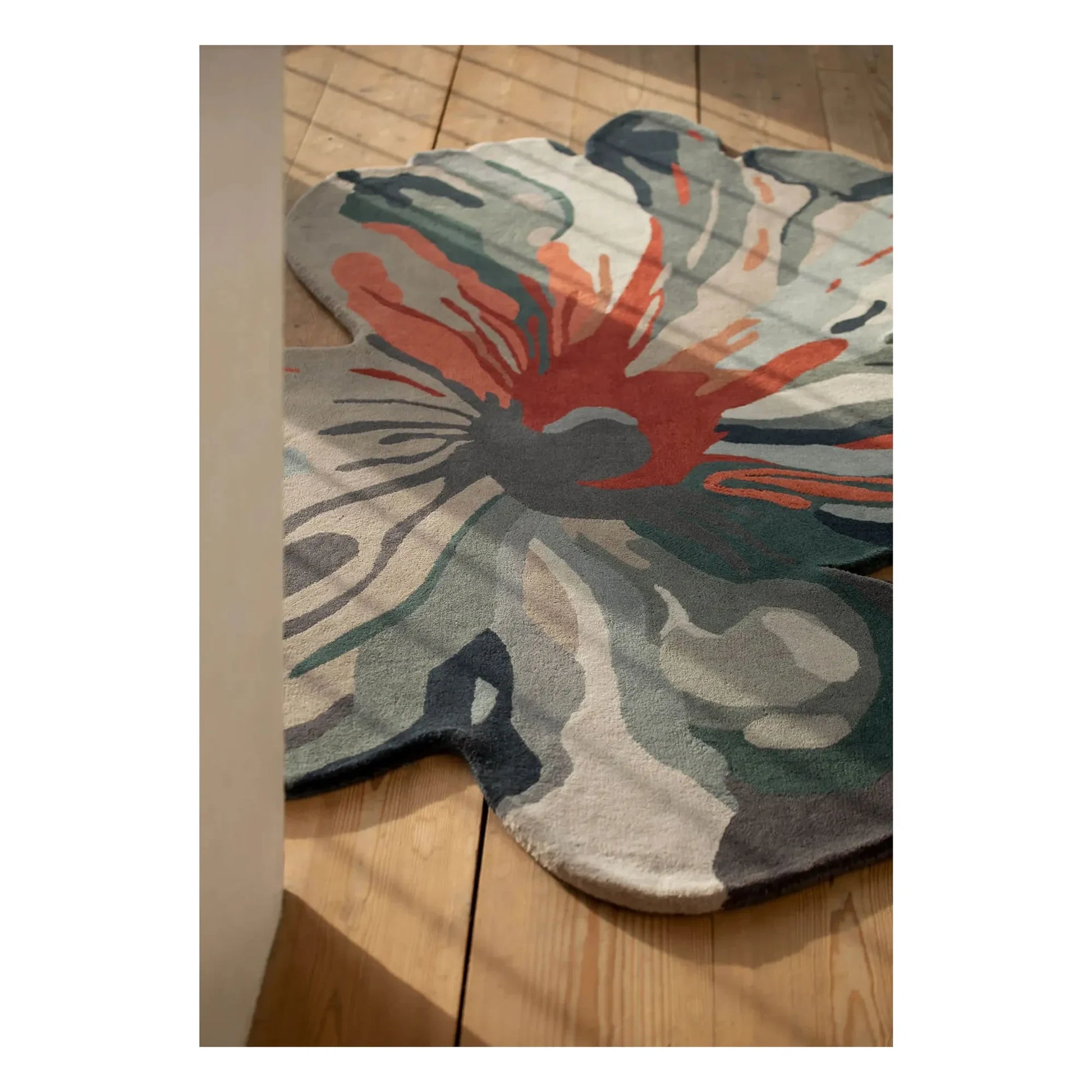 Nanimarquina - Carpet Flora Bloom 4 | Grey