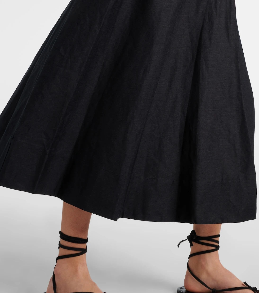 Simkhai - Malena linen-blend midi dress