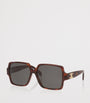 Celine Tortoiseshell Triomphe CL40316U Square Sunglasses