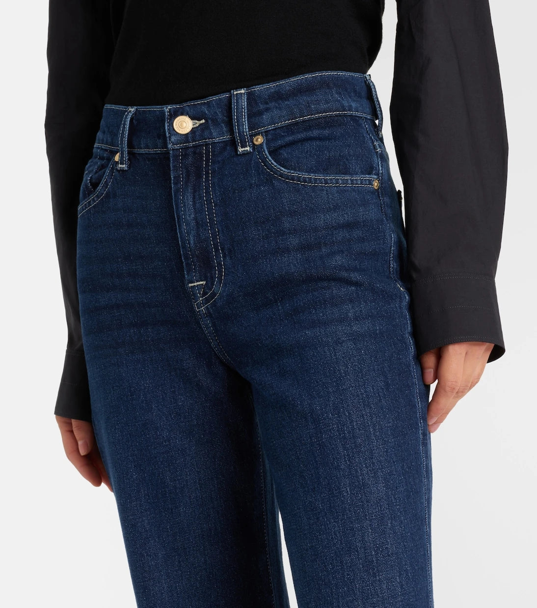 7 For All Mankind - High-waisted flared jeans