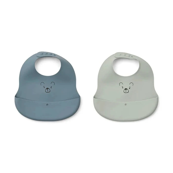 Liewood Лигавник Ember Printed Bib 2-pack