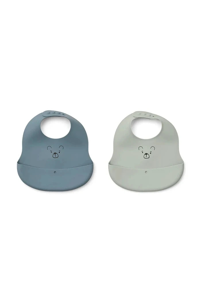 Liewood Лигавник Ember Printed Bib 2-pack