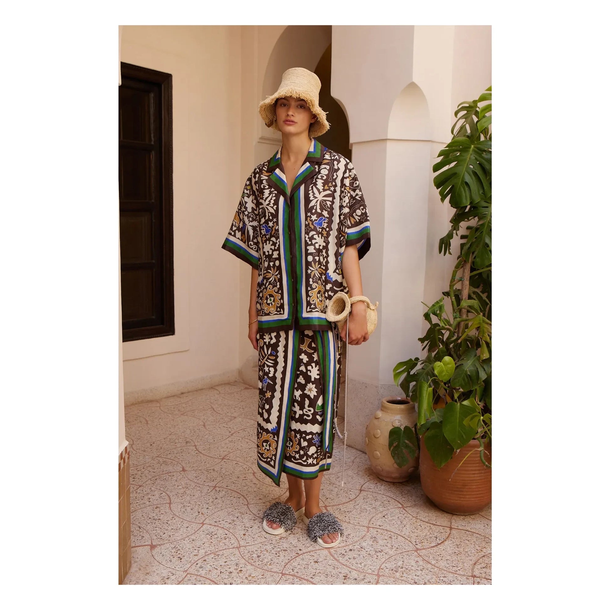 Alémais - Morocco shirt | Brown