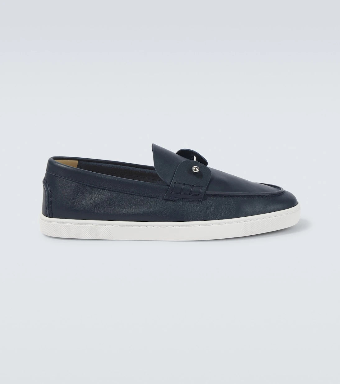 Christian Louboutin - Chambeliboat leather boat shoes
