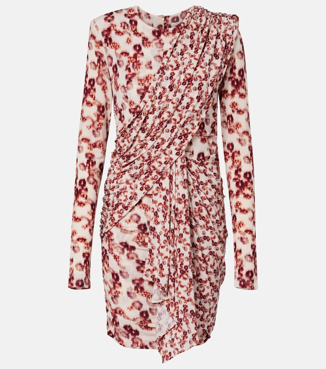Isabel Marant - Georgia draped printed minidress