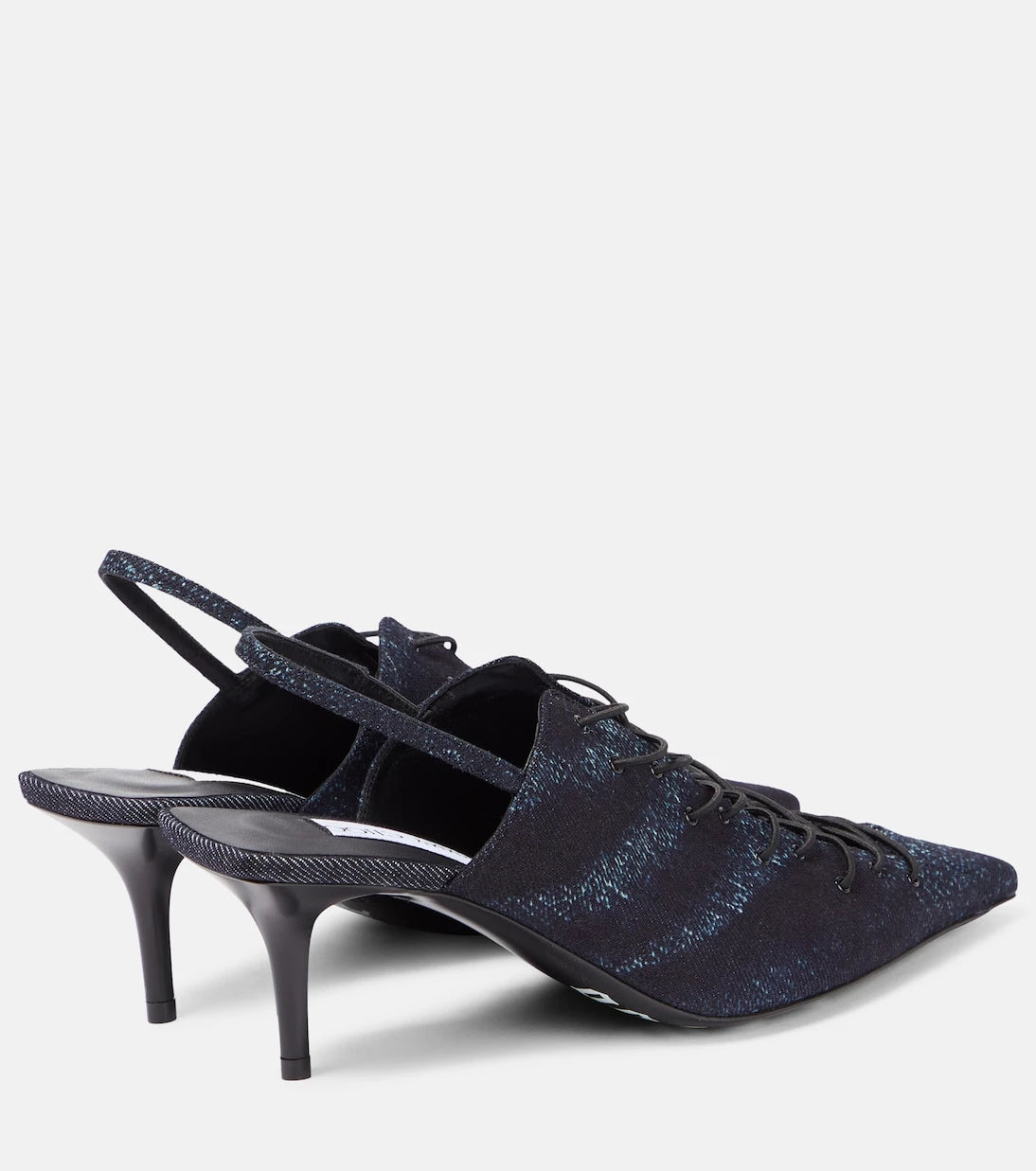 Jimmy Choo - حذاء كعب عالٍ "x Jean Paul Gaultier Corset slingback"