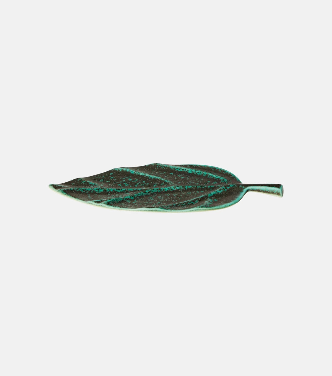 L'Objet - Cenote Leaf Medium porcelain platter