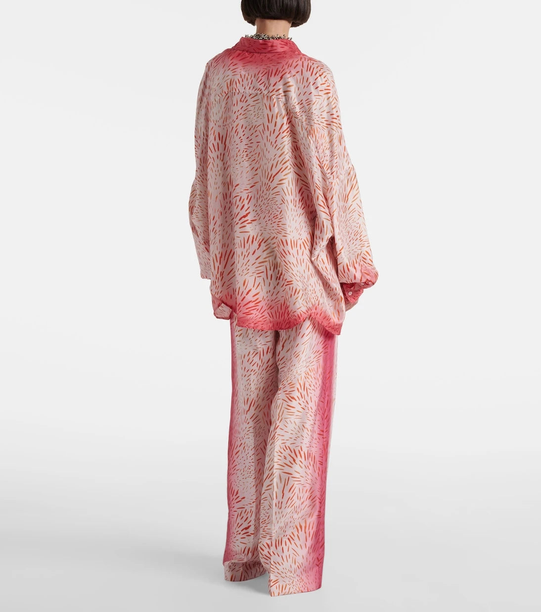 Dries Van Noten - Printed silk shirt