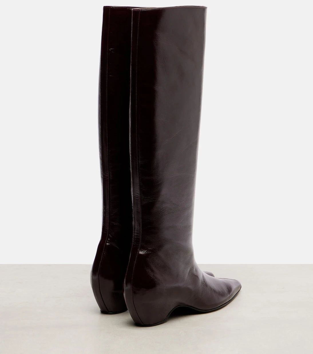 Khaite - Sybil 40 leather knee-high boots