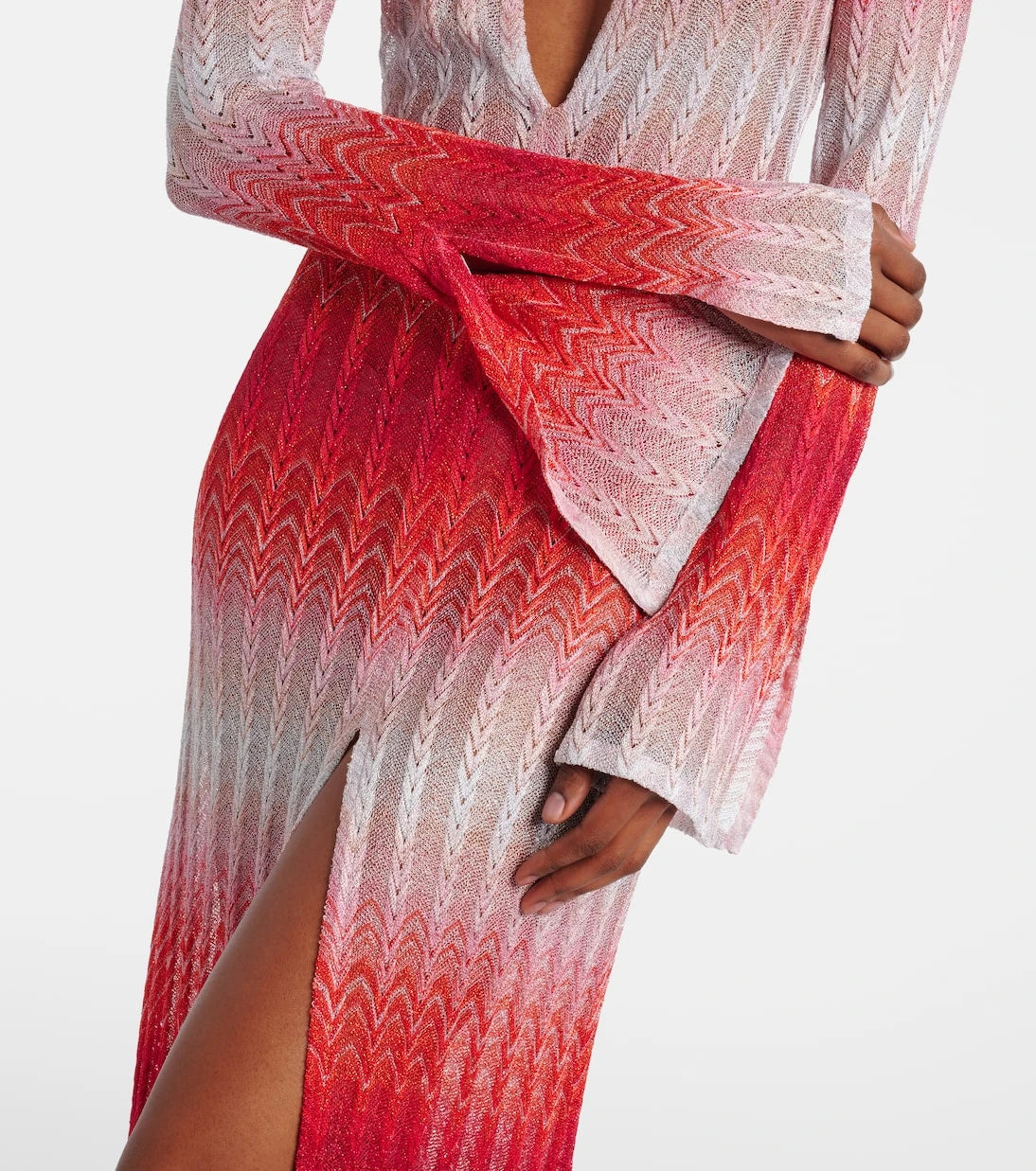 Missoni - غطاء شاطئ لاميه متعرج