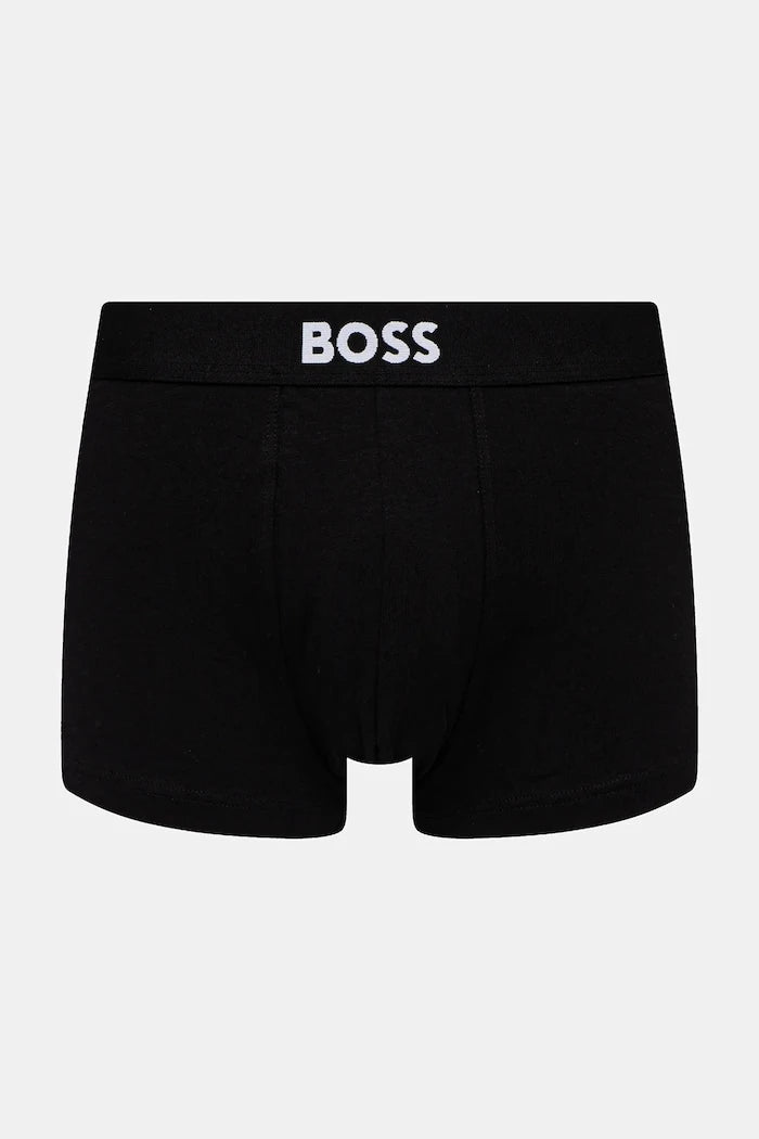 BOSS erkek pamuklu elastan boxer Trunk 3P BOSS ONE 3’lü