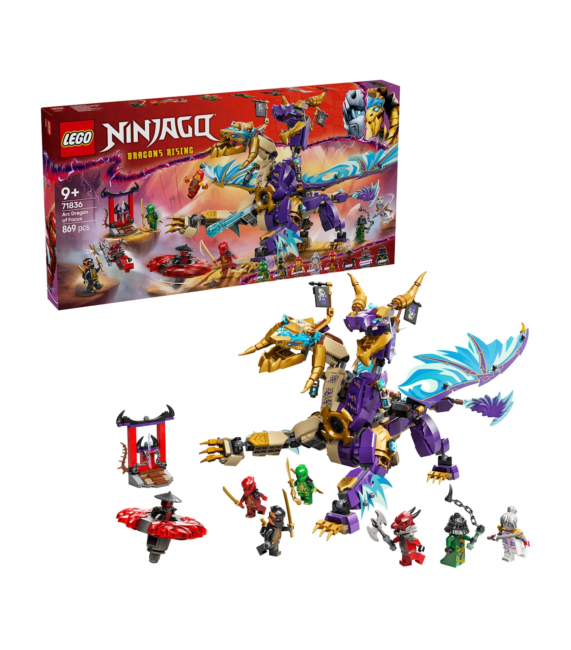 NINJAGO Arc Dragon of Focus 71836