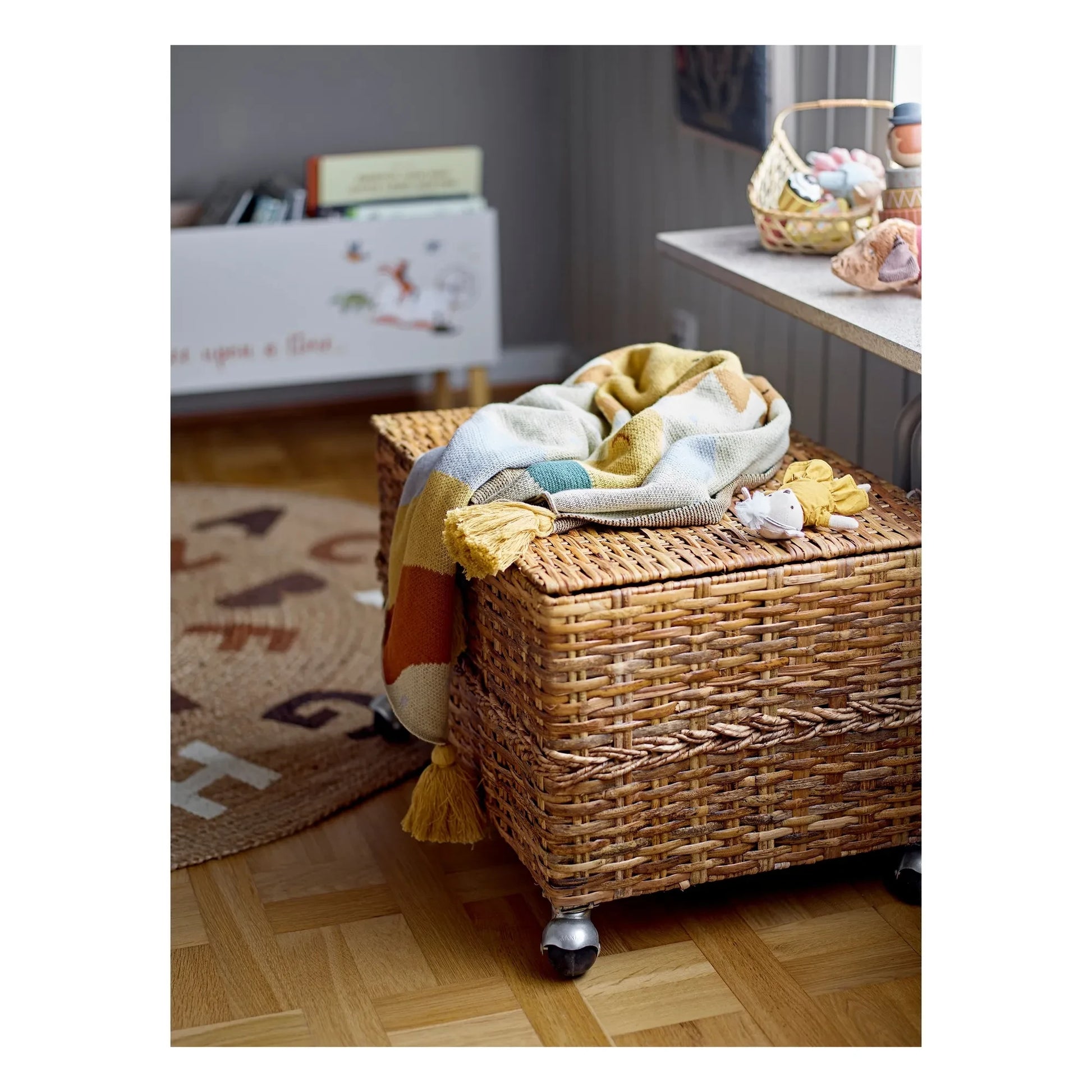Bloomingville Mini - Dinne jute carpet | Natural