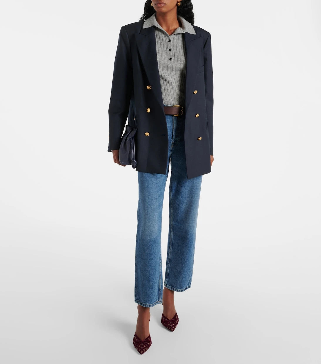 Frame - The Slouchy straight jeans