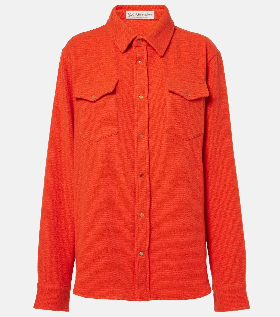 God's True Cashmere - Fire cashmere shirt