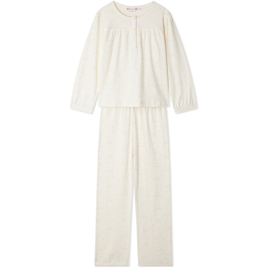 Organic Cotton Jucie Pyjama Set (4-8 Years)