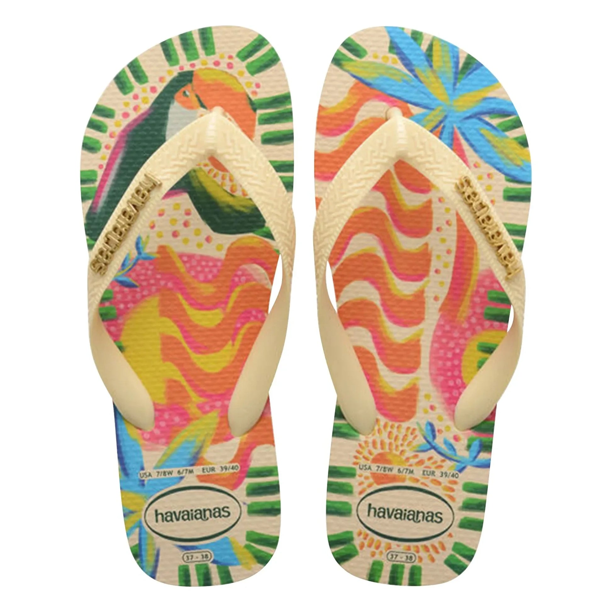 Havaianas - Top Ginga Bossa flip-flops | Cream