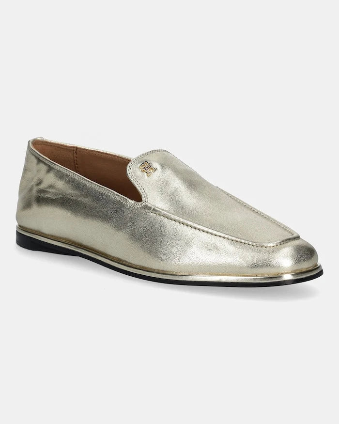 Tommy Hilfiger HILFIGER GOLD LOAFER Deri Mokasenler