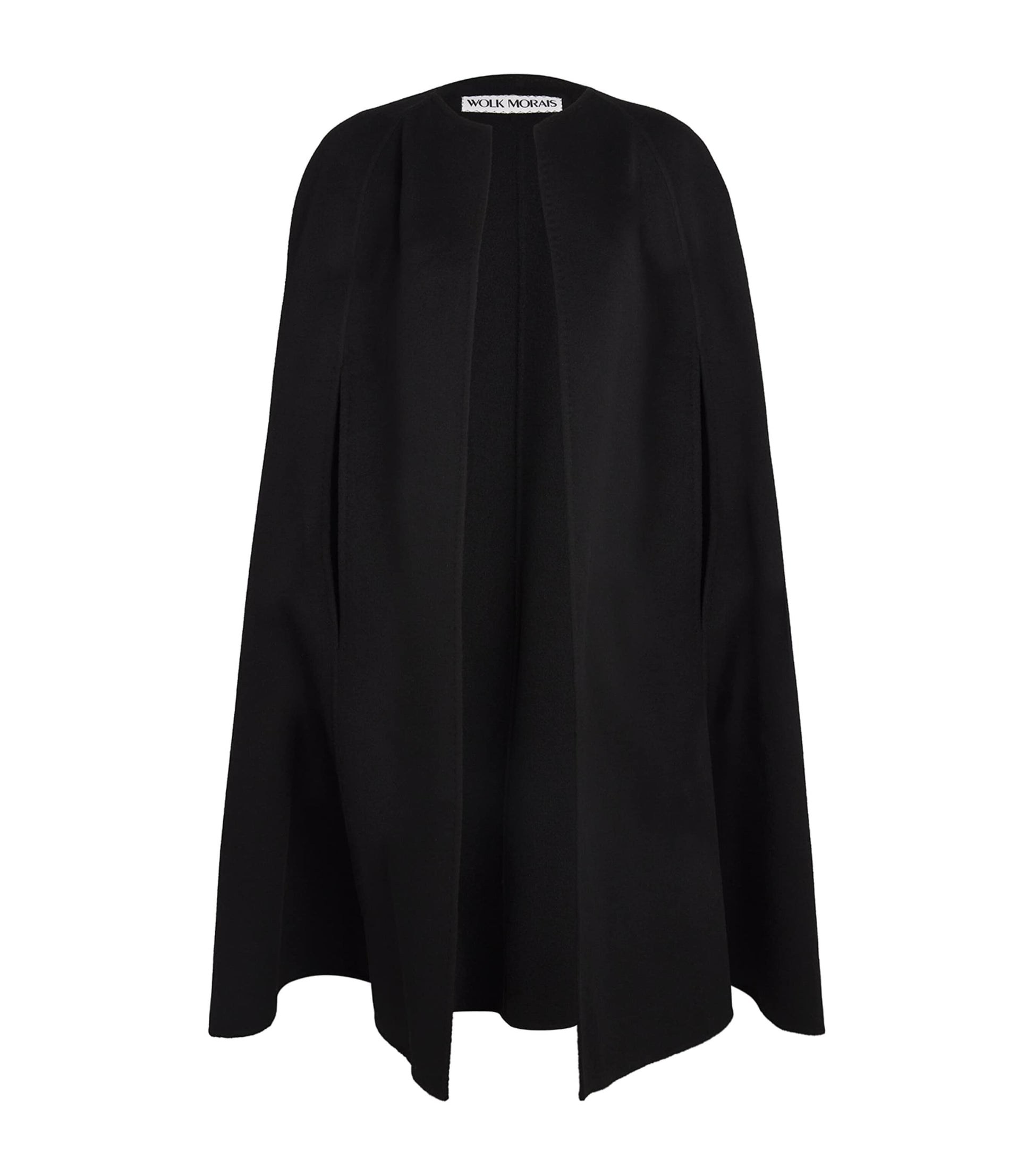 Wolk Morais Black Cashmere Monceau Cape