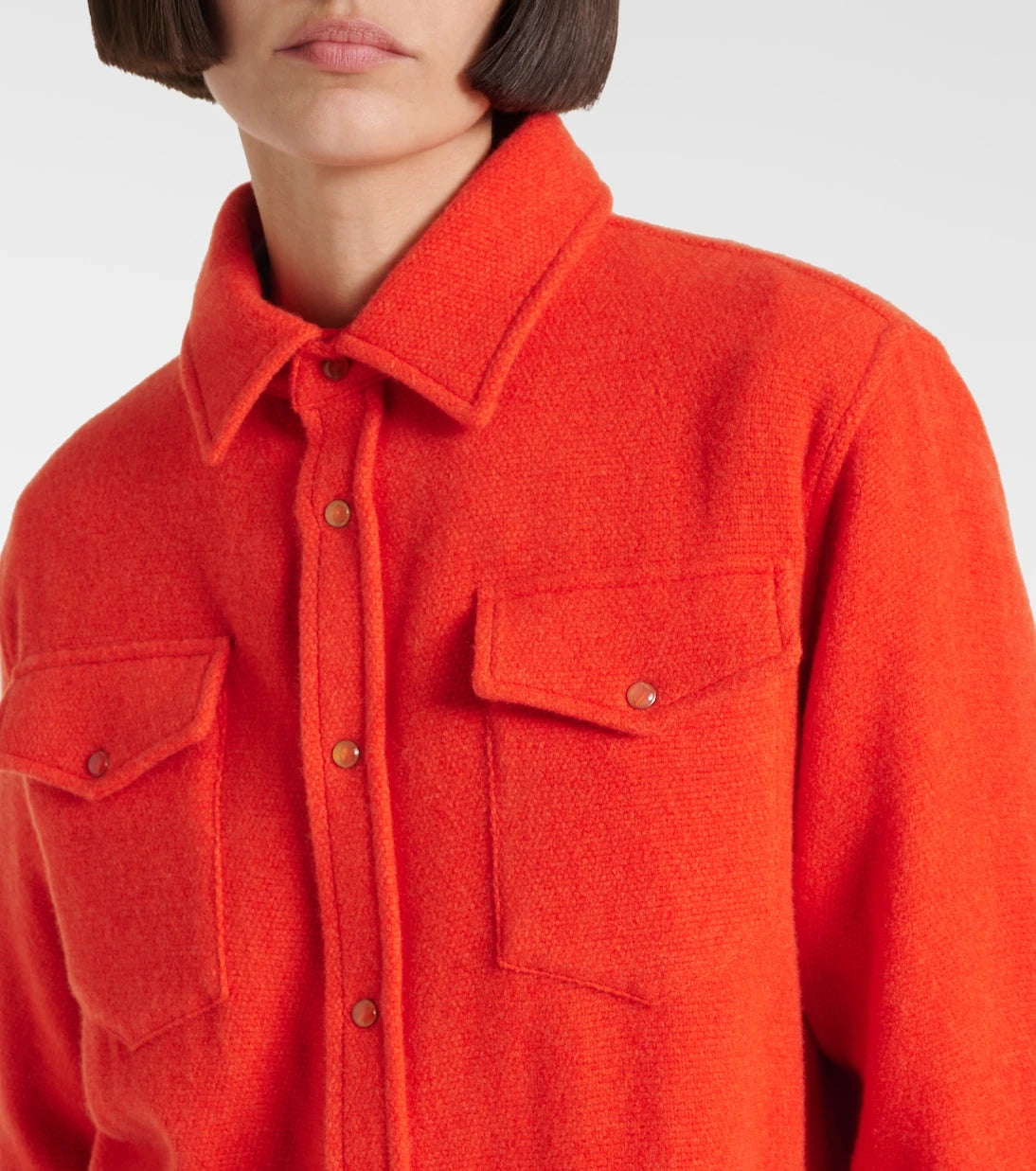 God's True Cashmere - Fire cashmere shirt