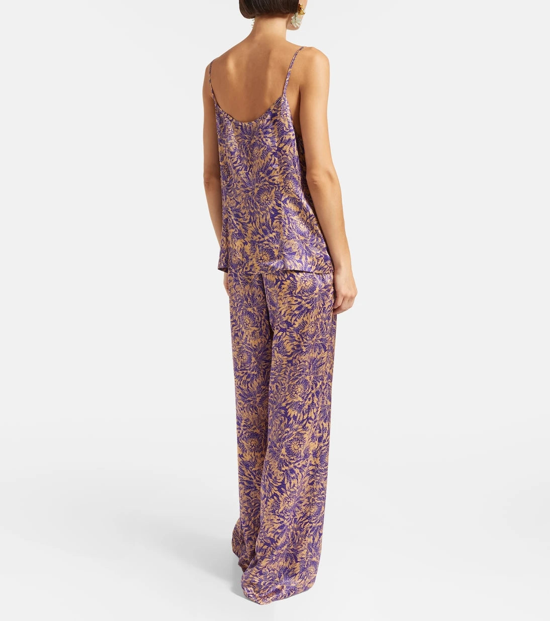 Dries Van Noten - Floral silk camisole