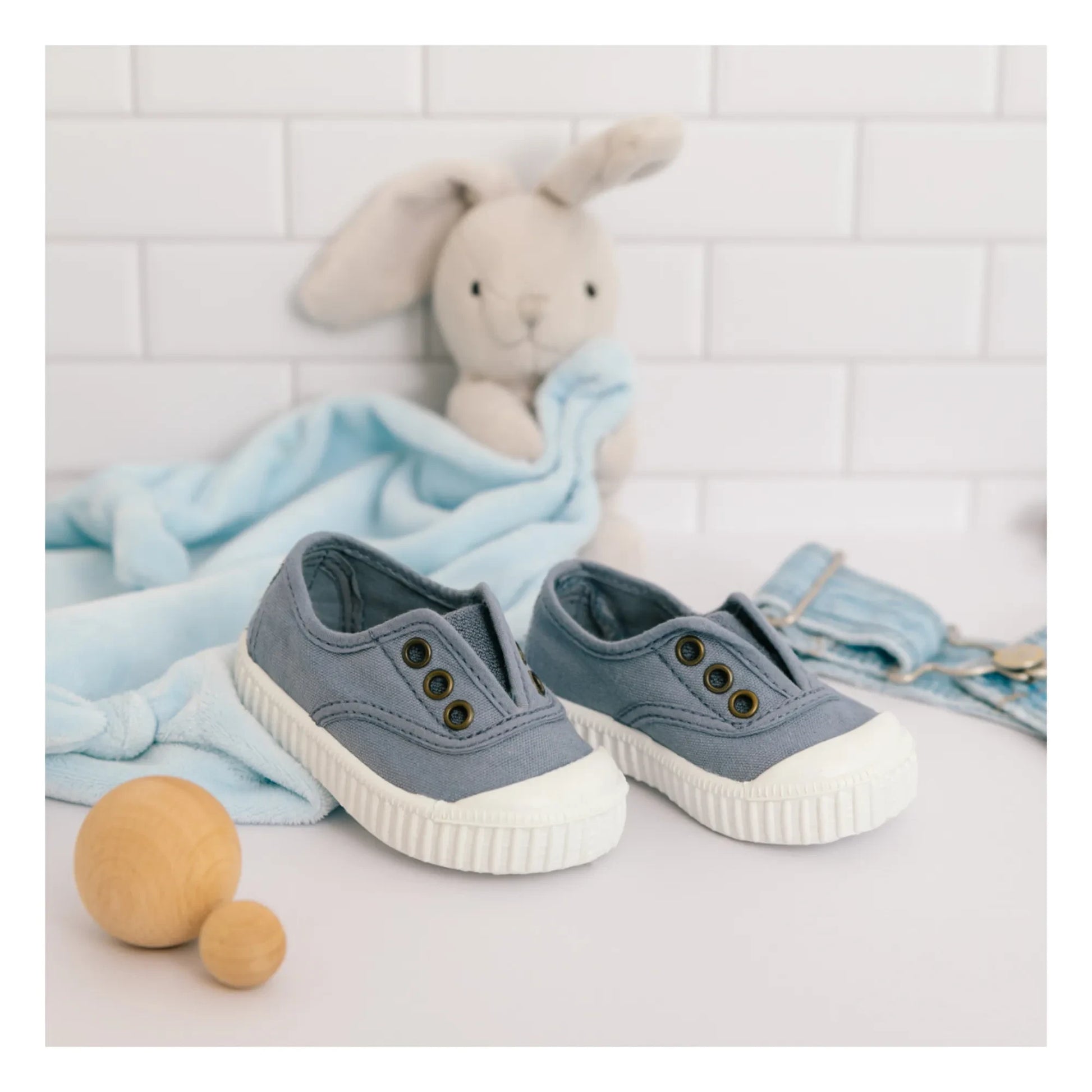 Victoria - Inglesia Elastico Lon Sneakers | Blue