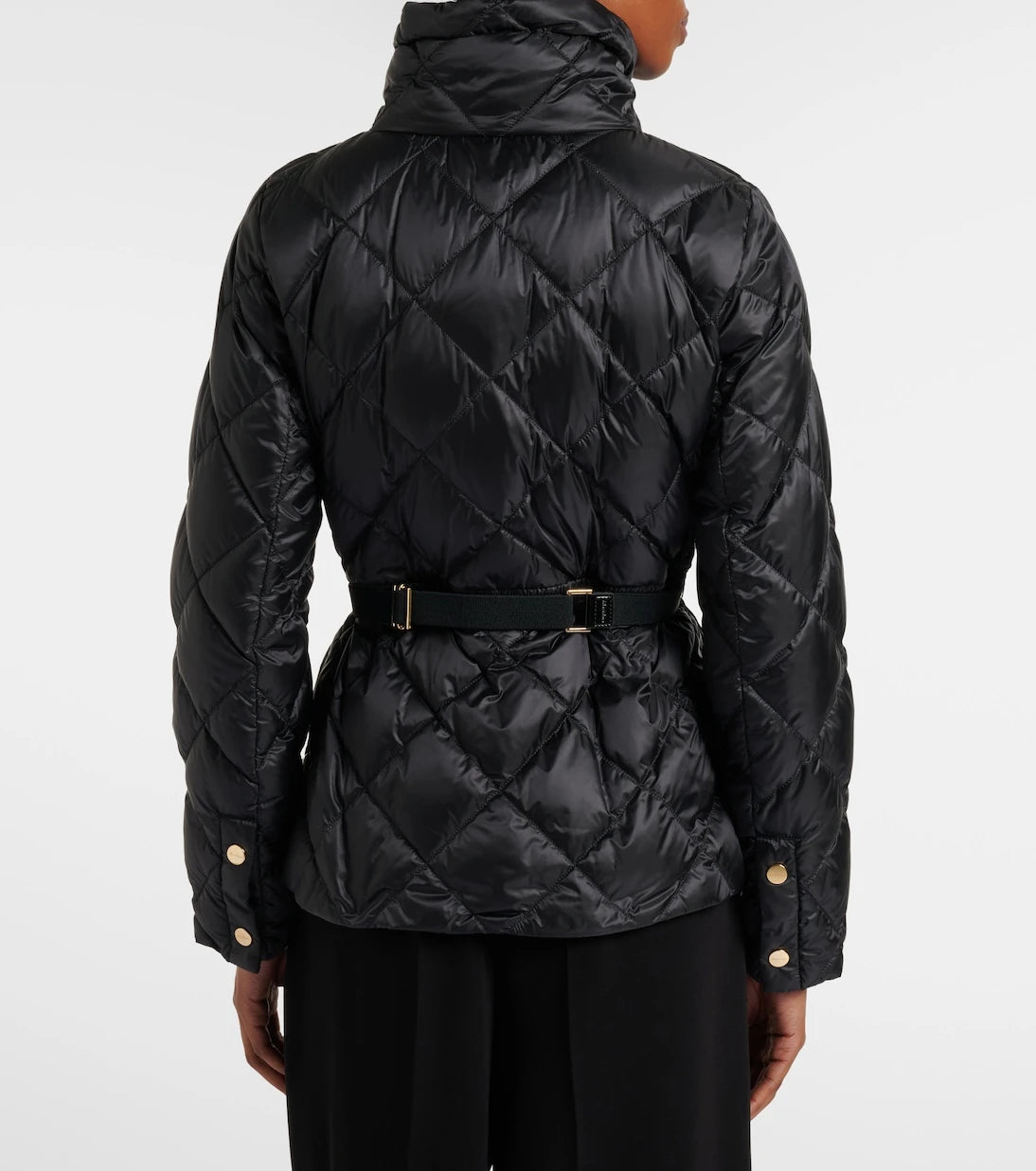 Max Mara - Kemerli kapitone mont