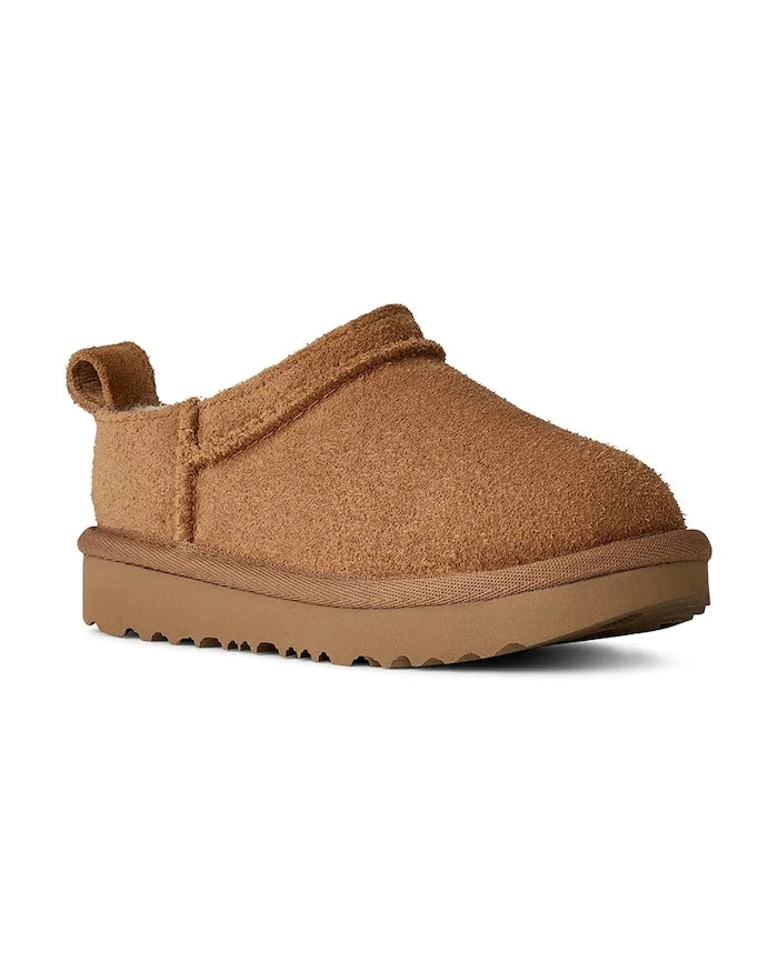 UGG çocuklar için süet kışlık botlar CLASSIC MICRO