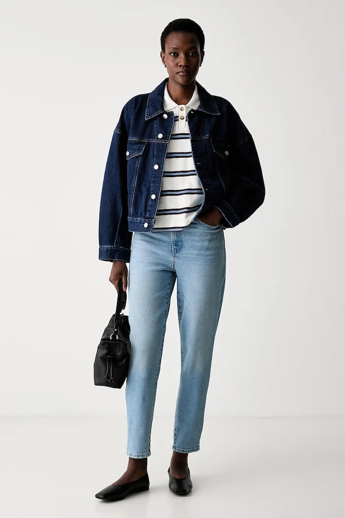Levi's mom fit kadın HIGH WAISTED MOM JEAN